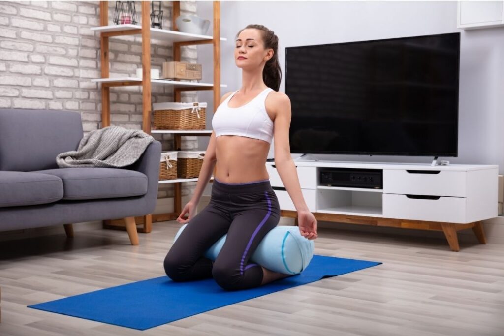 bolster chameau ustrasana